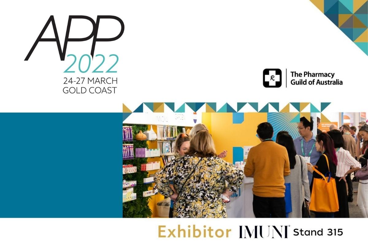 Come and visit IMUNI at APP Conference 2022 on the Gold Coast