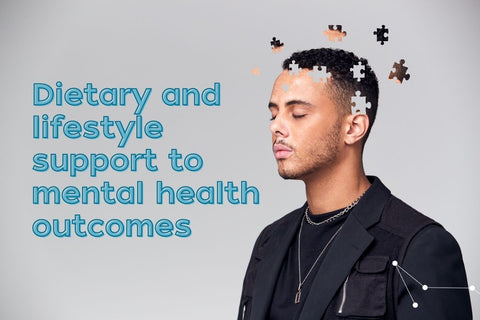 Dietary and lifestyle support to mental health outcomes