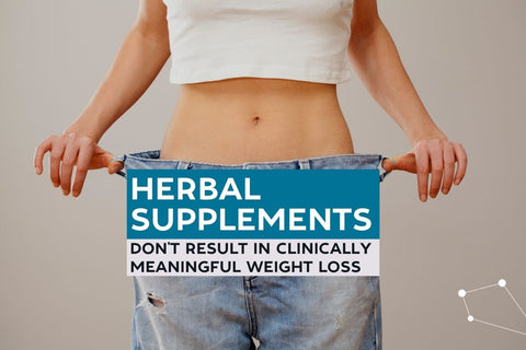 Herbal supplements don't result in clinically meaningful weight loss