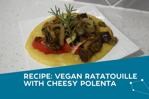 Recipe: Vegan Ratatouille with cheesy polenta
