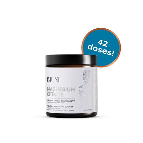 IMUNI Magnesium Citrate - 100g Powder